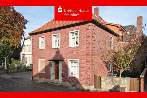 Außenansicht - Großzügiges Mehrfamilienhaus mit Potential in der Altstadt von Hörstel-Bevergern