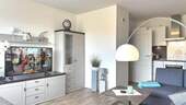 Wohnzimmer - Etagenwohnung mit 47,50 m&sup2; in Sylt zum Kaufen