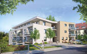 Visualisierung_Front - 2 Zimmer Etagenwohnung zum Kaufen in Rottweil / Altstadt
