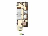 Grundriss - 3 Zimmer Etagenwohnung in Nordhausen