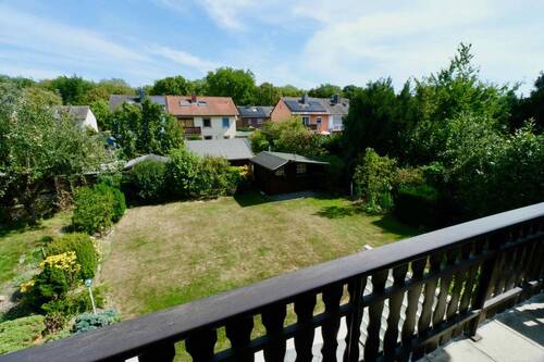 Blick vom OG auf den Garten - 