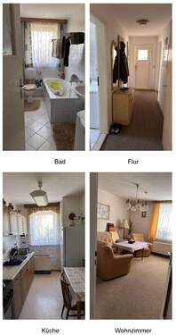 unsanierte Wohnung - EG links - 