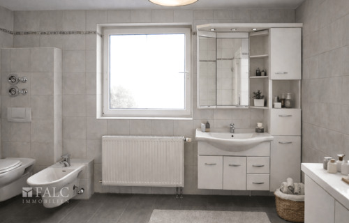 Bad mit Fenster Visualisierung - 