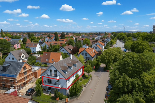 Vogelperspektive - 4 Zimmer Etagenwohnung zum Kaufen in München