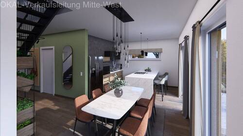 Stadtvilla 10 IN Essen Kueche - 