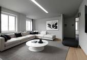 Staging 1.Zimmer/Wohnzimmer - 6 Zimmer Etagenwohnung in Holzheim