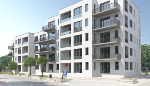 Wohnbeispiel Fassade - 2 Zimmer Etagenwohnung in Leipzig