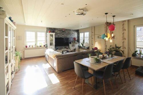 02. Wohnzimmer - 5 Zimmer Einfamilienhaus zum Kaufen in Oranienburg