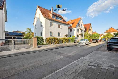 Außenansicht - Charmantes 3-Familienhaus in Stuttgart-Weilimdorf - gepflegt, solide vermietet und mit Potenzial