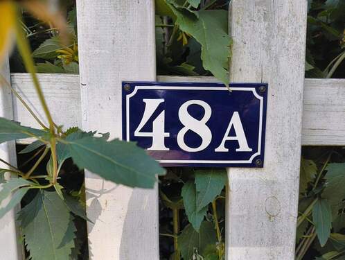 Tor mit Hausnummer - 