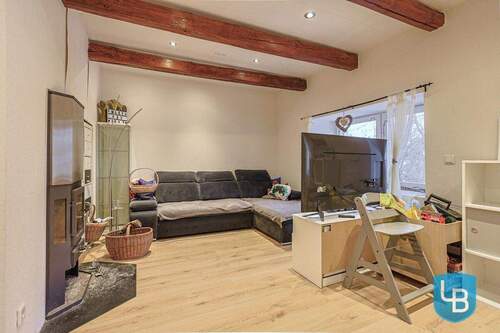 Wohnzimmer... - 5 Zimmer Doppelhaushälfte zum Kaufen in Lebrade