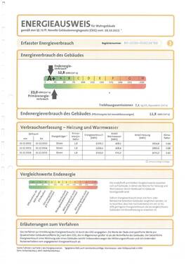 Energieausweis - 