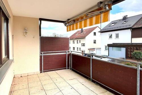 Balkon - Etagenwohnung mit 76,40 m&sup2; in Welzheim zum Kaufen