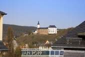 Schlossblick vom Balkon - 
