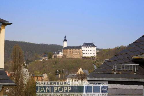 Schlossblick vom Balkon - 