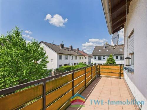 Balkon Nordseite - 