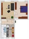 Grundriss - 2 Zimmer Etagenwohnung in Hainichen