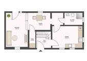 Visualisierter Grundriss Erdgeschoss - Sternstr. 2 - 