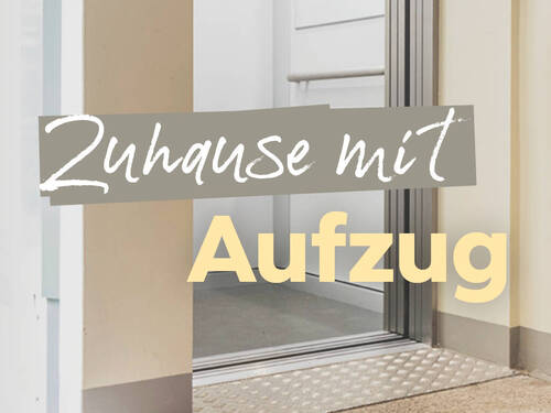 Einziehen in eine Wohnung mit Aufzug - Wohnen und Arbeiten endlich stilvoll unter einem Dach! Nachmieter gesucht.