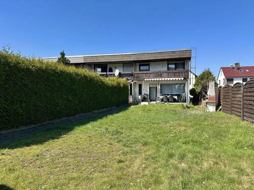 Rückansicht - 4 Zimmer Reihenendhaus in Hanau