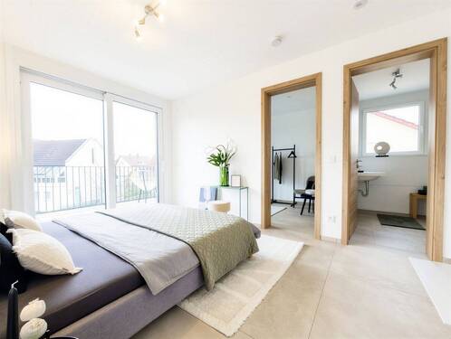 Schlafzimmer - Einfamilienhaus mit 142,00 m&sup2; in Böblingen zum Kaufen