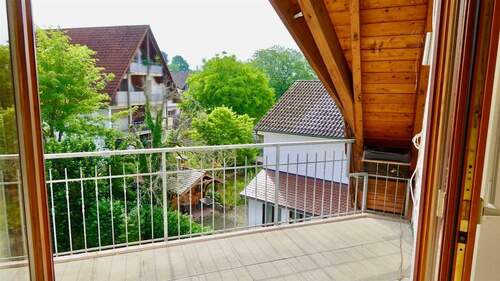 Überdachte Loggia Richtung Innenhof - 