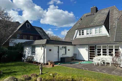 Terrasse - Doppelhaushälfte mit 140,00 m&sup2; in Westerland zum Kaufen