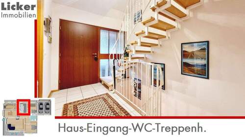 Haus-Eingang-WC-Treppenhaus - 