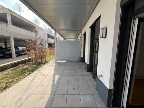 Terrasse - 2 Zimmer Terrassenwohnung zur Miete in Herzogenaurach