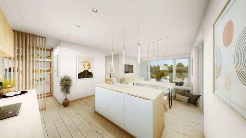 Innenvisualisierung - Etagenwohnung mit 94,70 m&sup2; in Kaufbeuren zum Kaufen