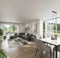 Zwischen Stadt & Natur - energieeffiziente Doppelhaushälfte (A+) mit Süd-Terrasse, SW-Ausrichtung - München Feldmoching-Hasenbergl