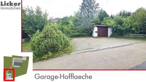 Garage-Hofflaeche - 