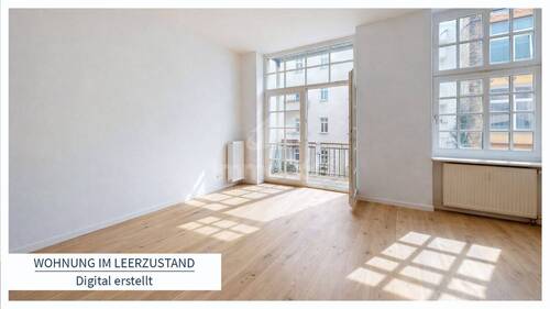 Wohnung im Leerzustand - 3 Zimmer Etagenwohnung in Berlin