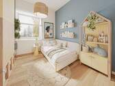 Kinderzimmer 2 visualisiert - 