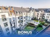 Herrliche Aussicht Innenbereich - Schicke 2-Zimmer-ETW über den Dächern von Dresden-Pieschen * ca. 58 m² * solide vermietet *