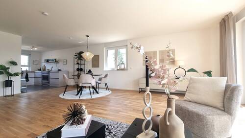Wohnbeispiel Wohnen - 4 Zimmer Reihenmittelhaus in Salem