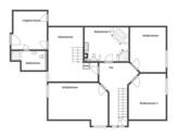 Grundriss Skizze 1.OG - 