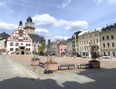 Marktplatz von Plauen - 