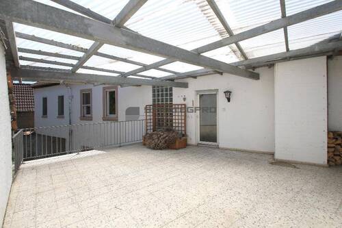 Terrasse - Einfamilienhaus mit 265,00 m&sup2; in Bobenheim-Roxheim zum Kaufen