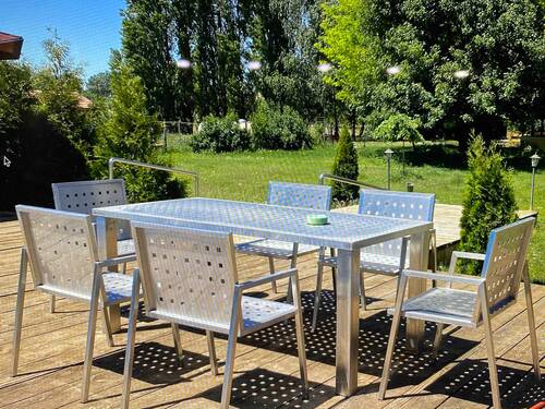 Terrasse - 2 Zimmer Einfamilienhaus in Jakabszállás