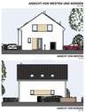 Ansicht von Norden und Westen - 