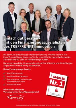 Einfach gut beraten - Etagenwohnung mit 71,20 m&sup2; in Emden zum Kaufen