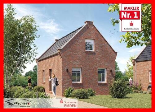 Vorderansicht mit Eingangsbereich - 