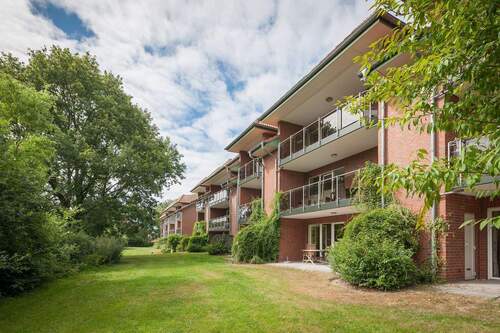 Außenansicht - Deichblick, Loggia, Maisonette: Ferienwohnung in Wremen