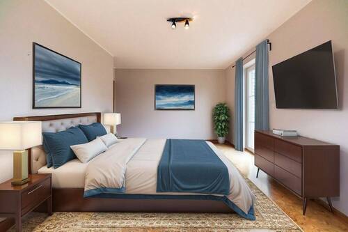 Schlafzimmer / KI generiert - Doppelhaushälfte mit 160,90 m² in Gütersloh zum Kaufen