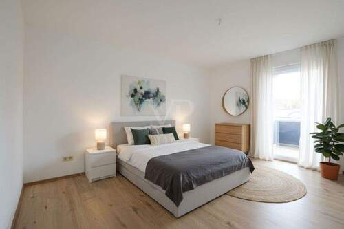 Schlafzimmer_KI-Staging - 3 Zimmer Etagenwohnung in Langenfeld