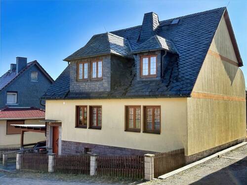 Hausansicht - Einfamilienhaus mit 154,40 m&sup2; in Tambach-Dietharz zum Kaufen