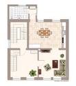 Grundriss coloured OG - 