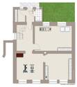 Grundriss coloured KG - 