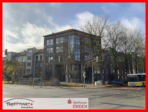 Frontansicht - 3 Zimmer Etagenwohnung zum Kaufen in Emden